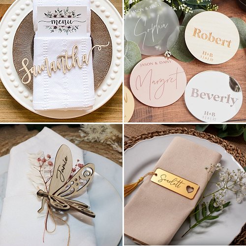 Place Card Wedding Favors
