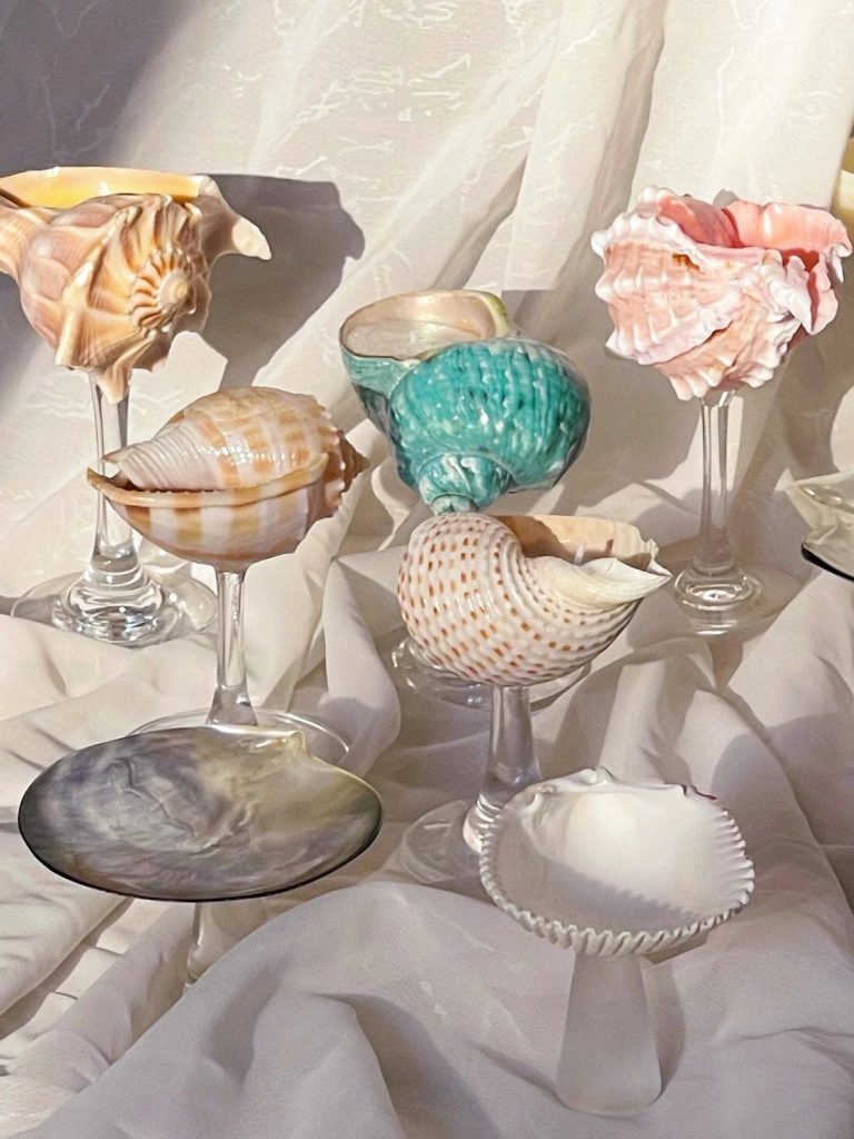 Handmade Conch Cup Shell Decor