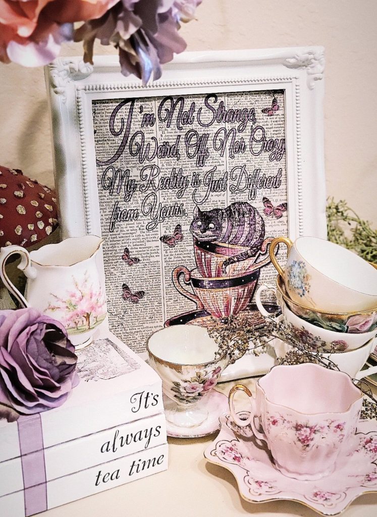 Alice in Wonderland Bridal Shower Bundle Table Decor