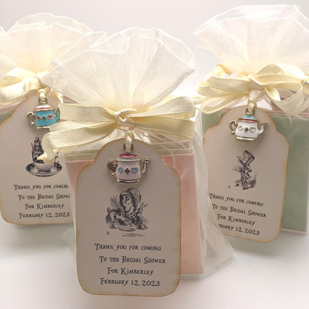 Alice in Wonderland Bridal Shower Favors