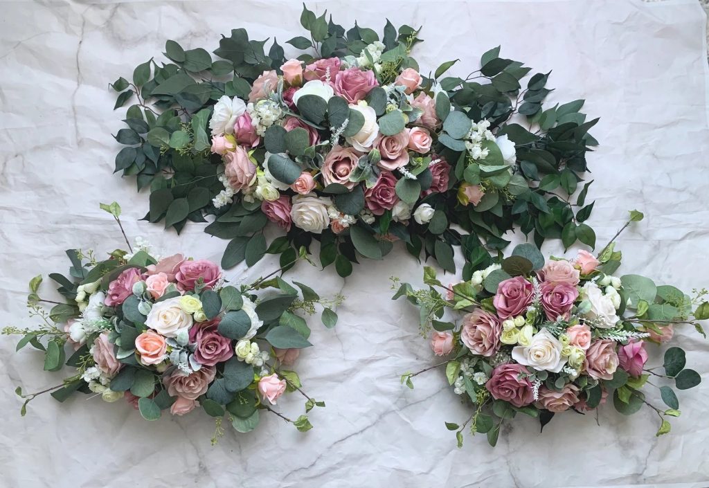 Wedding Arch Flower Arrangement
