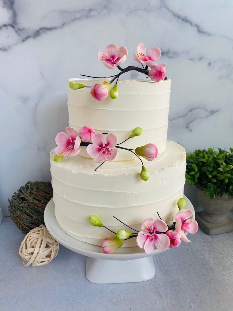 Cherry Blossom Wedding Cake Decorations