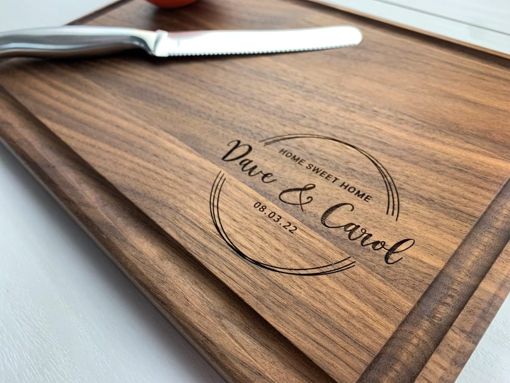 Personalized Charcuterie Board Stock-the-Bar Shower Gift Idea