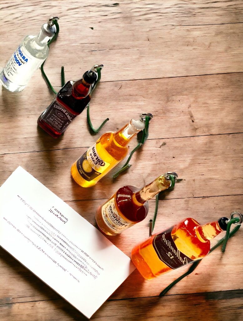 Stock-the-Bar Shower Mini Liquor Bottle Garland