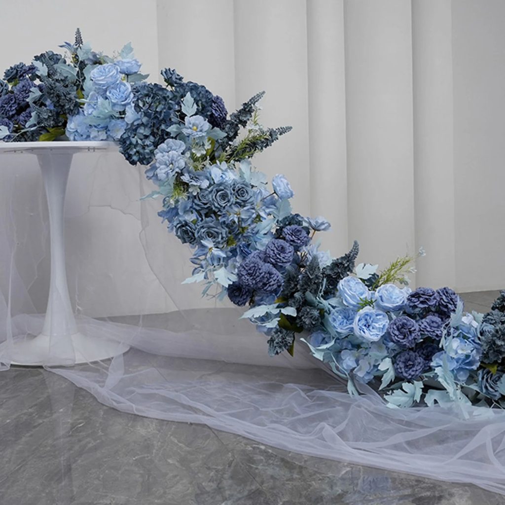 Shades of Blue Wedding Garland