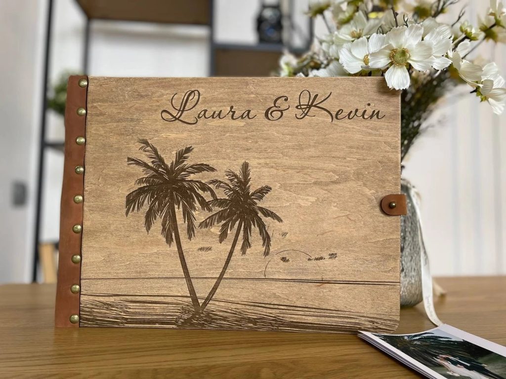 Bohemian Beach Wedding Guest Book