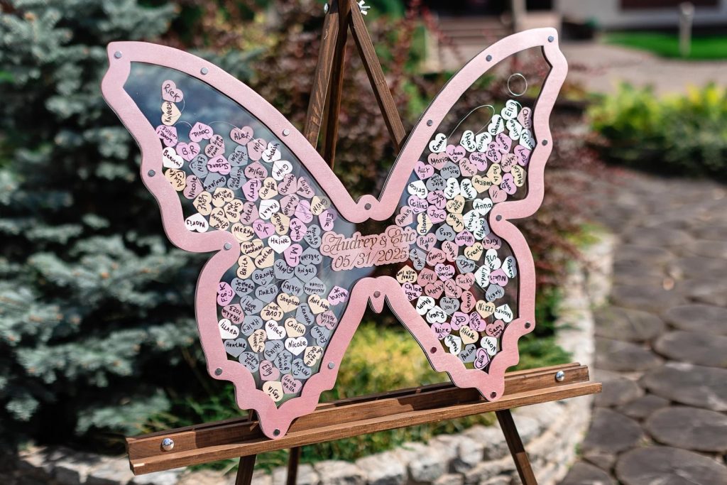 Butterfly Bridal Shower Guest Book Alternative