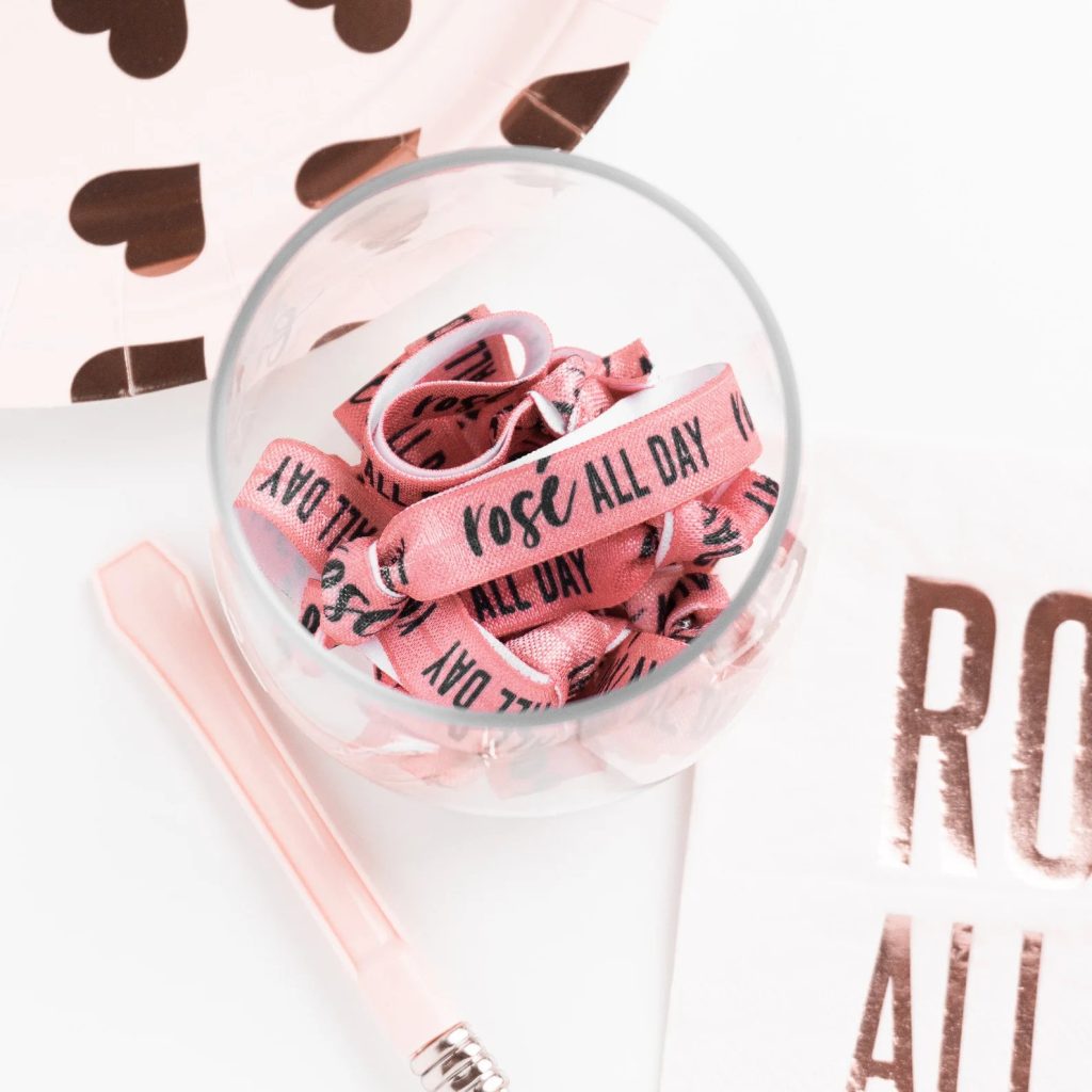 Rosé All Day Hair Ties