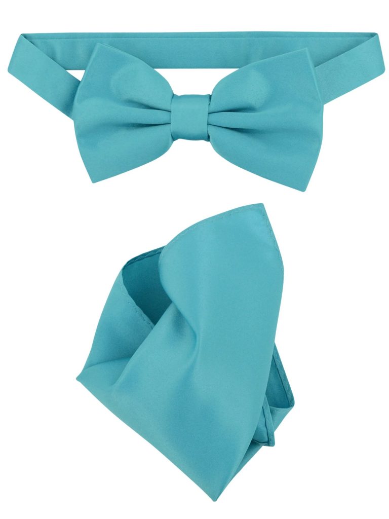 Turquoise Bow Tie