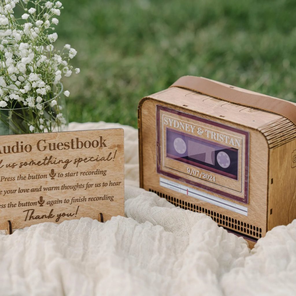 Audio Wedding Guest Book Alternative