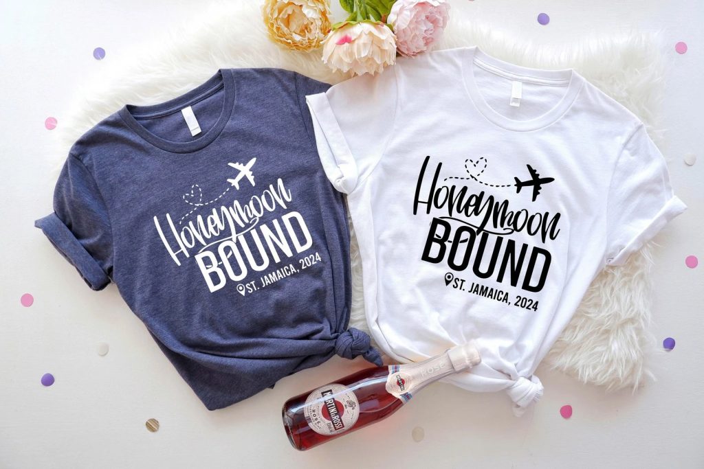 Honeymoon Bound Vacation Shirts