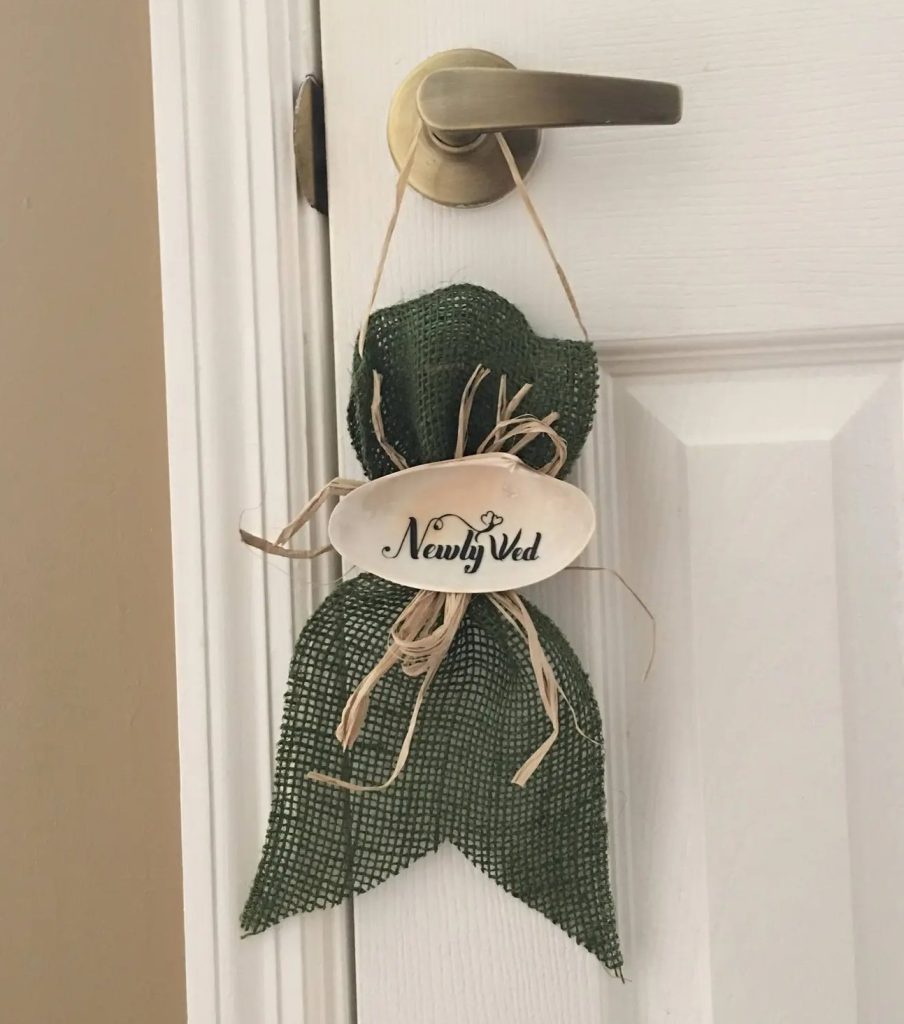 Honeymoon Door Hanger