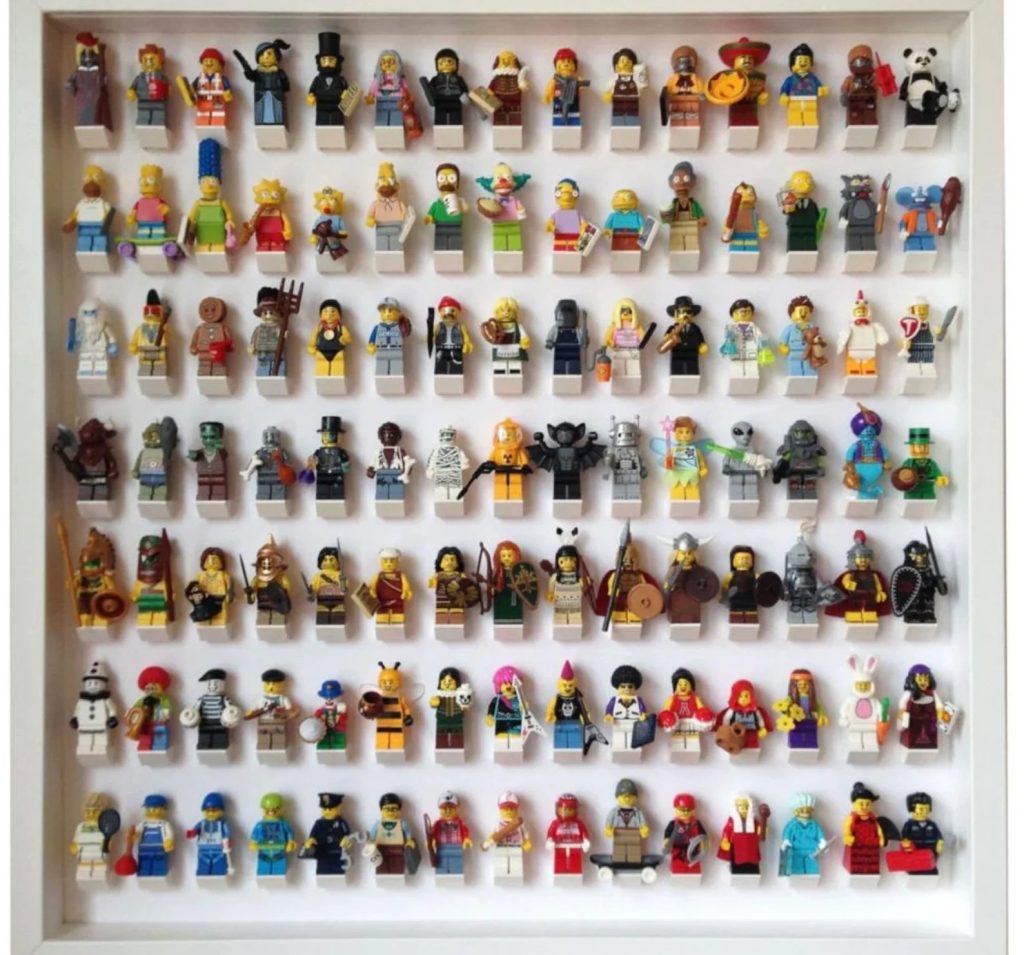 Mini Figure Wedding Guest Book Frame