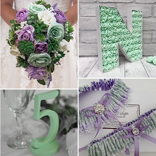 Lavender & Mint Green Wedding