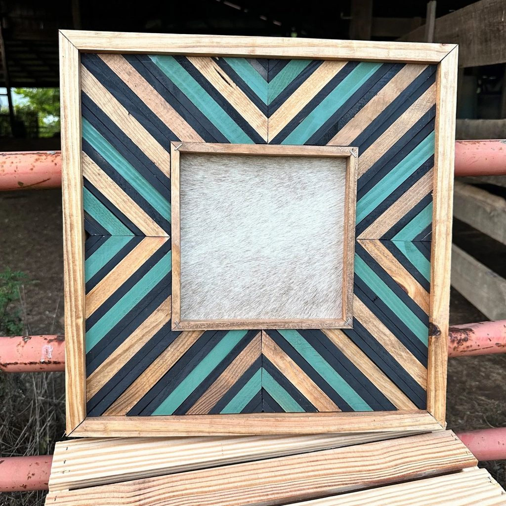 Branding Unity Ceremony Cowhide Sign