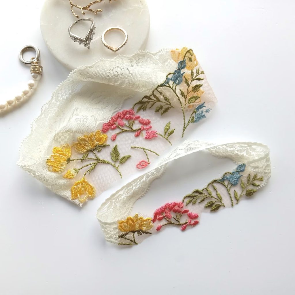 Wildflower Bridal Garter Set