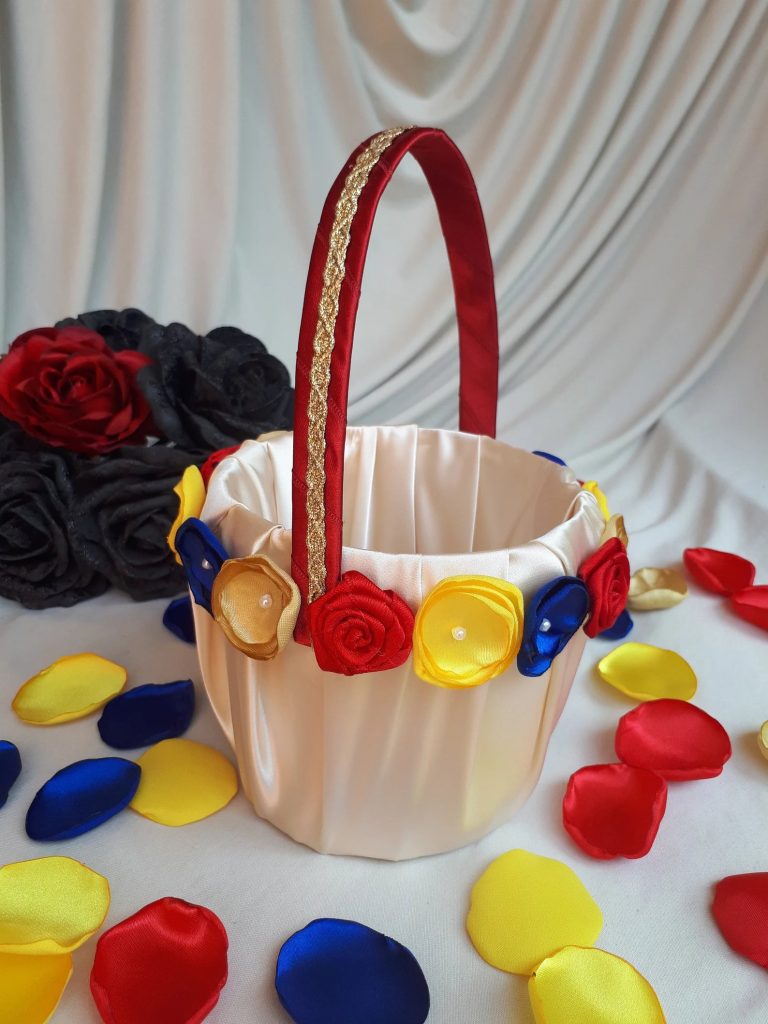 Beauty And The Beast Flower Girl Basket