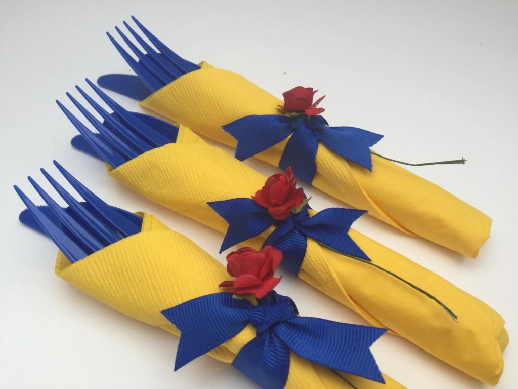 Beauty And The Beast Party Flatware