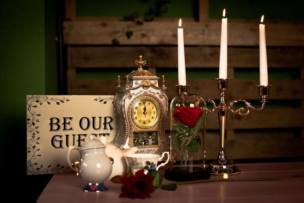 Beauty and the Beast Wedding Centerpiece