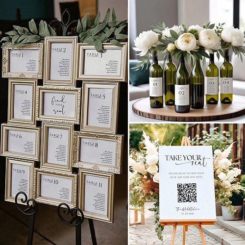 Creative Wedding Seating Chart Ideas