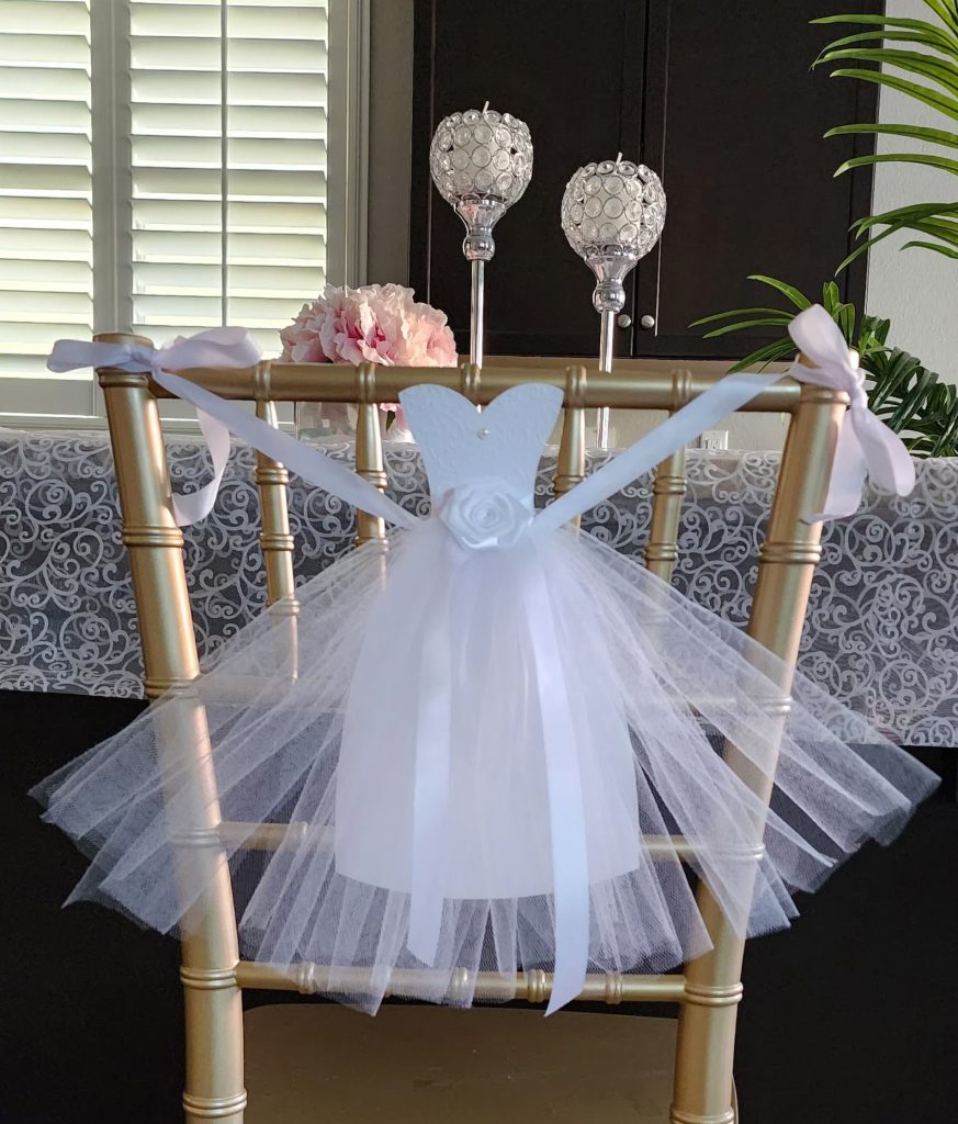 Bride To Be Chair Banner