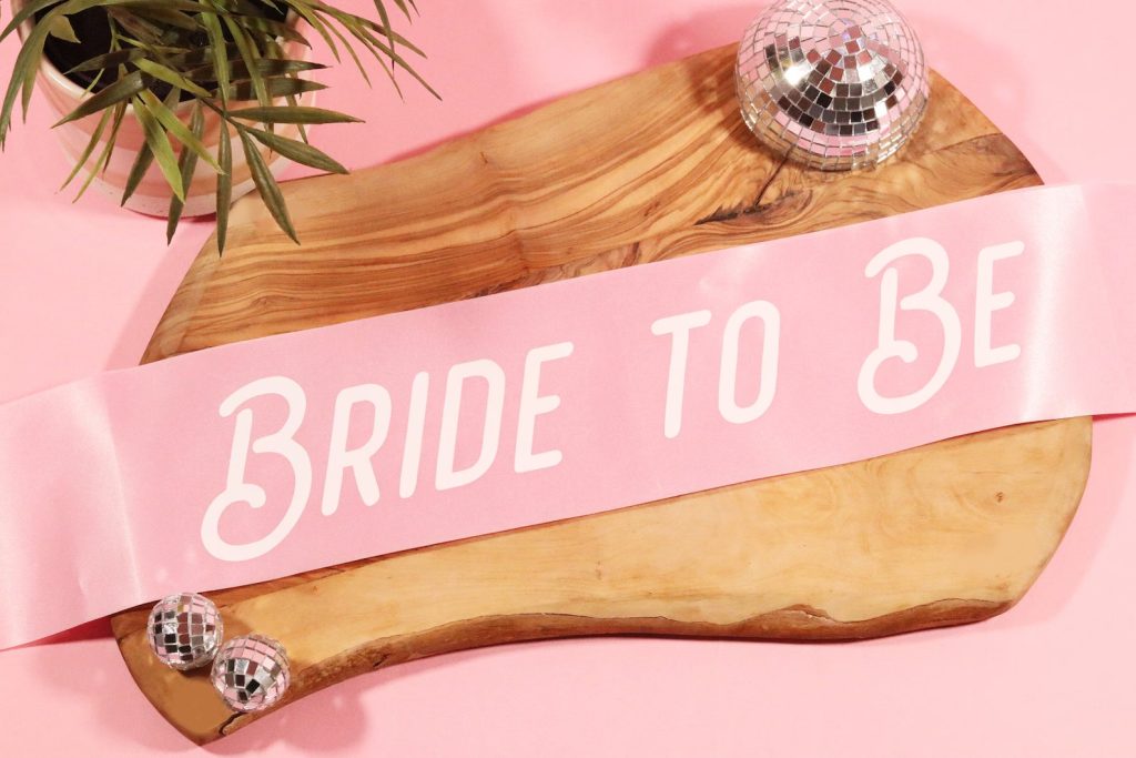 Bride To Be Shower Sash