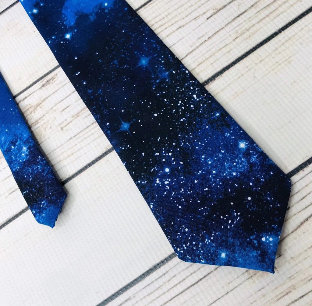 Galaxy Wedding Tie