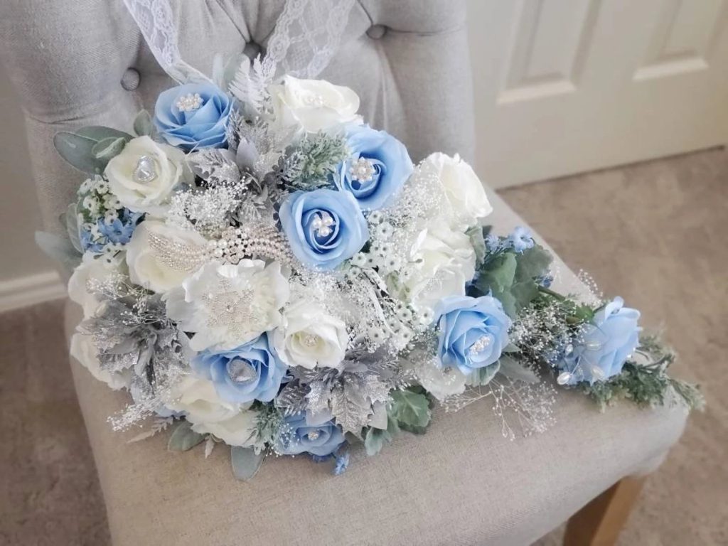 Cinderella Cascading Bridal Bouquet