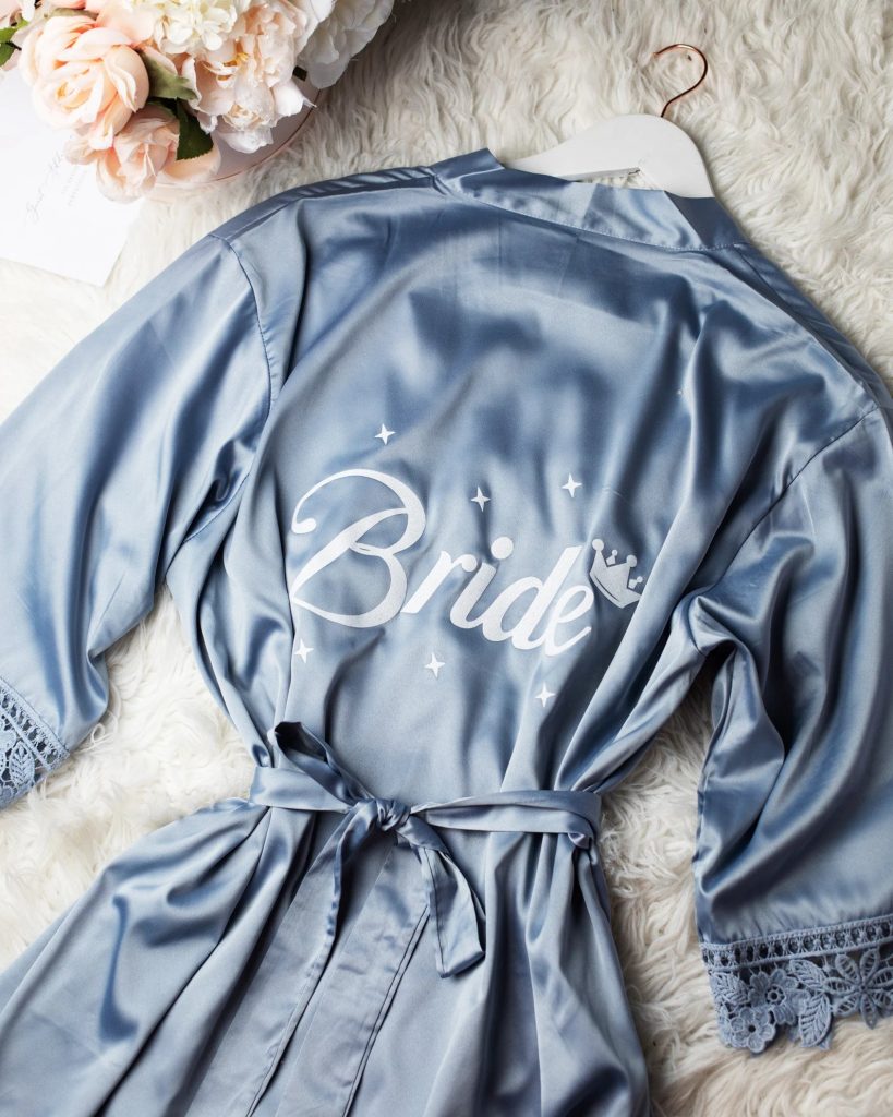 Cinderella Inspired Bridal Robe