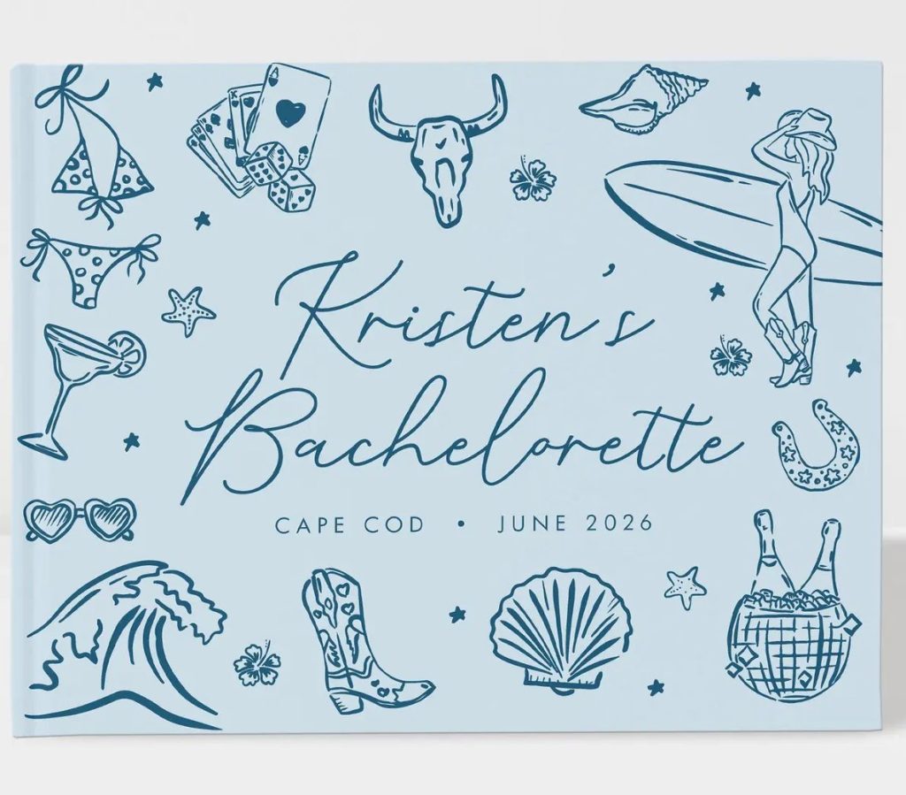 Coastal Cowgirl Bachelorette Guest Book