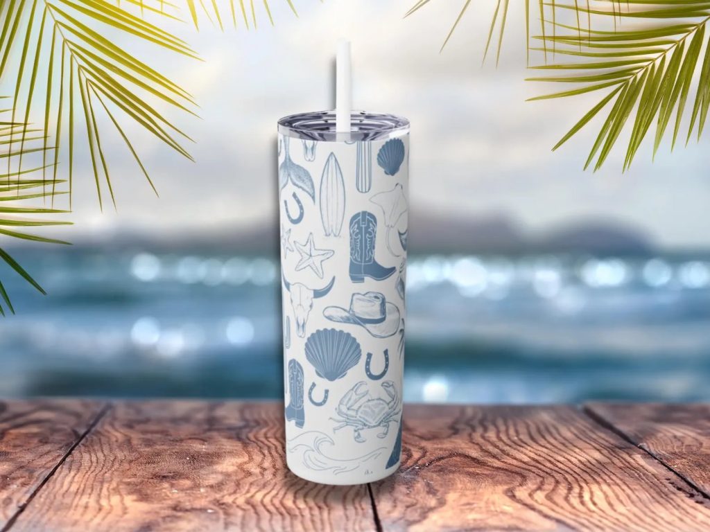 Coastal Cowgirl Tumbler