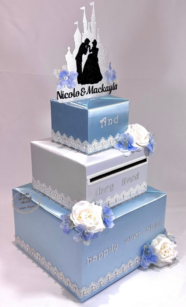 Cinderella Themed Wedding Card Box