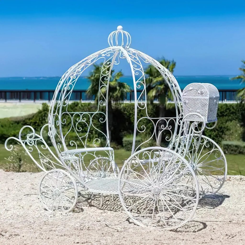 A Cinderella Wedding Story Life Size Pumpkin Carriage