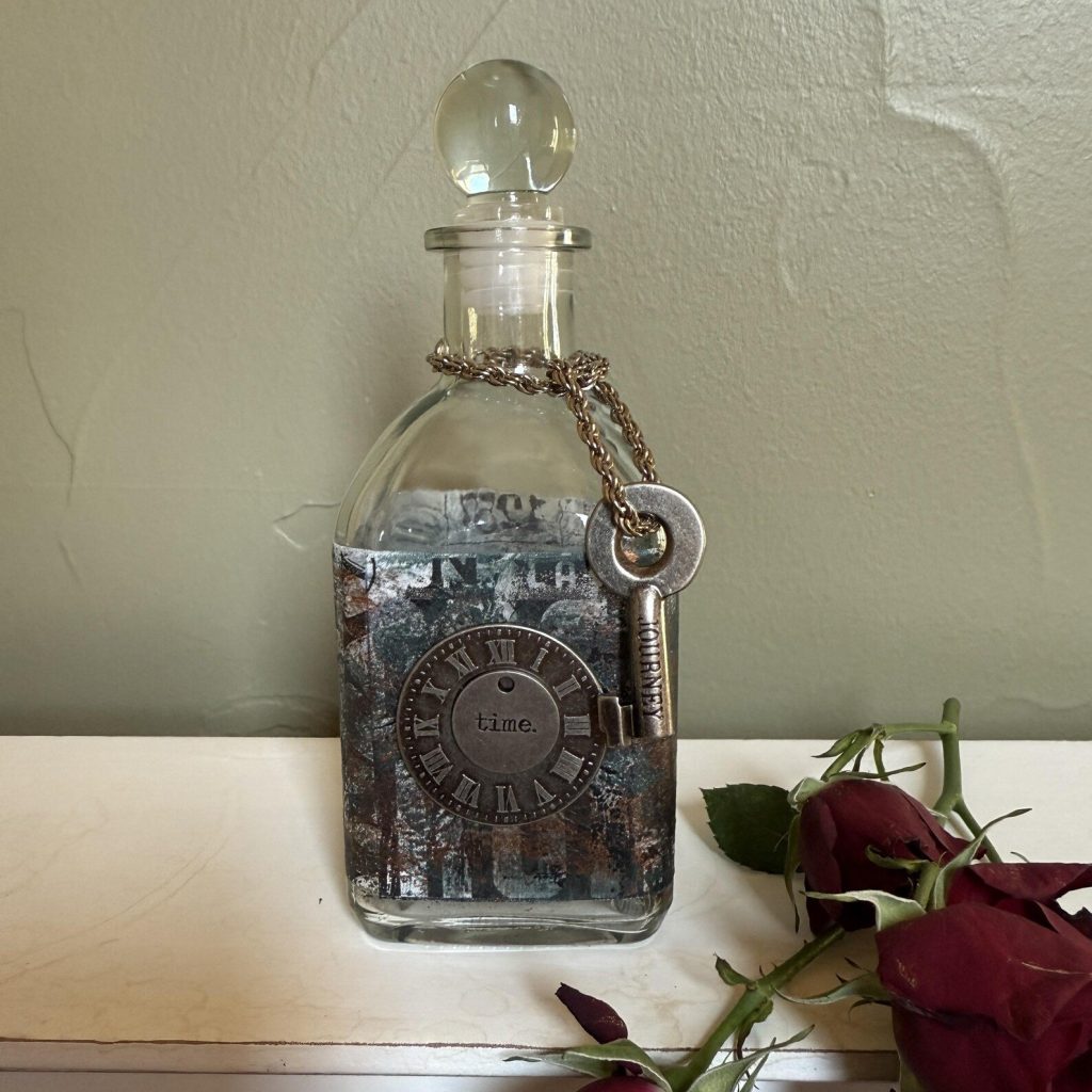 Steampunk Bottle With Key