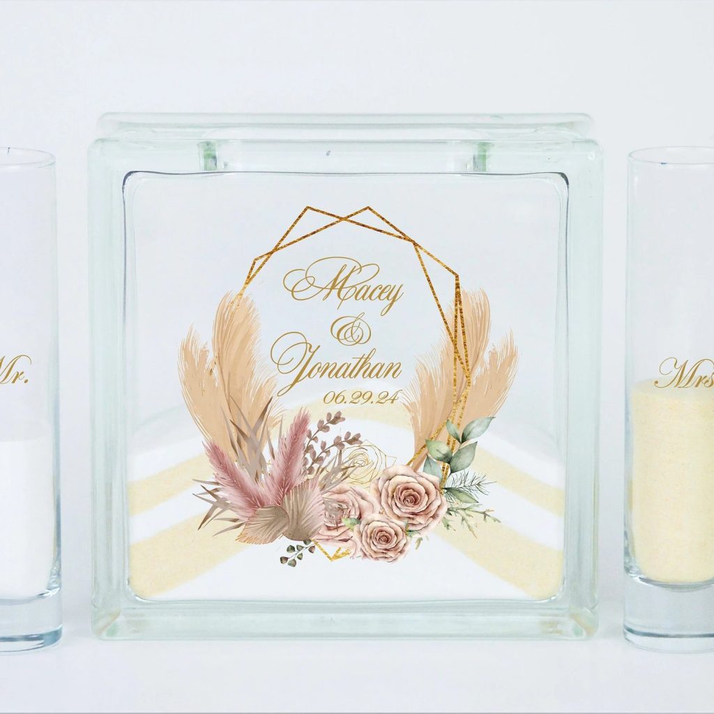 Floral Unity Sand Ceremony Set
