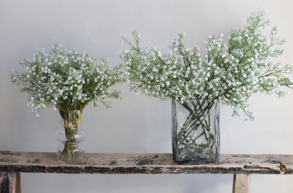Artificial Baby`s Breath Bundle - Meadow Wedding Romance Centerpiece