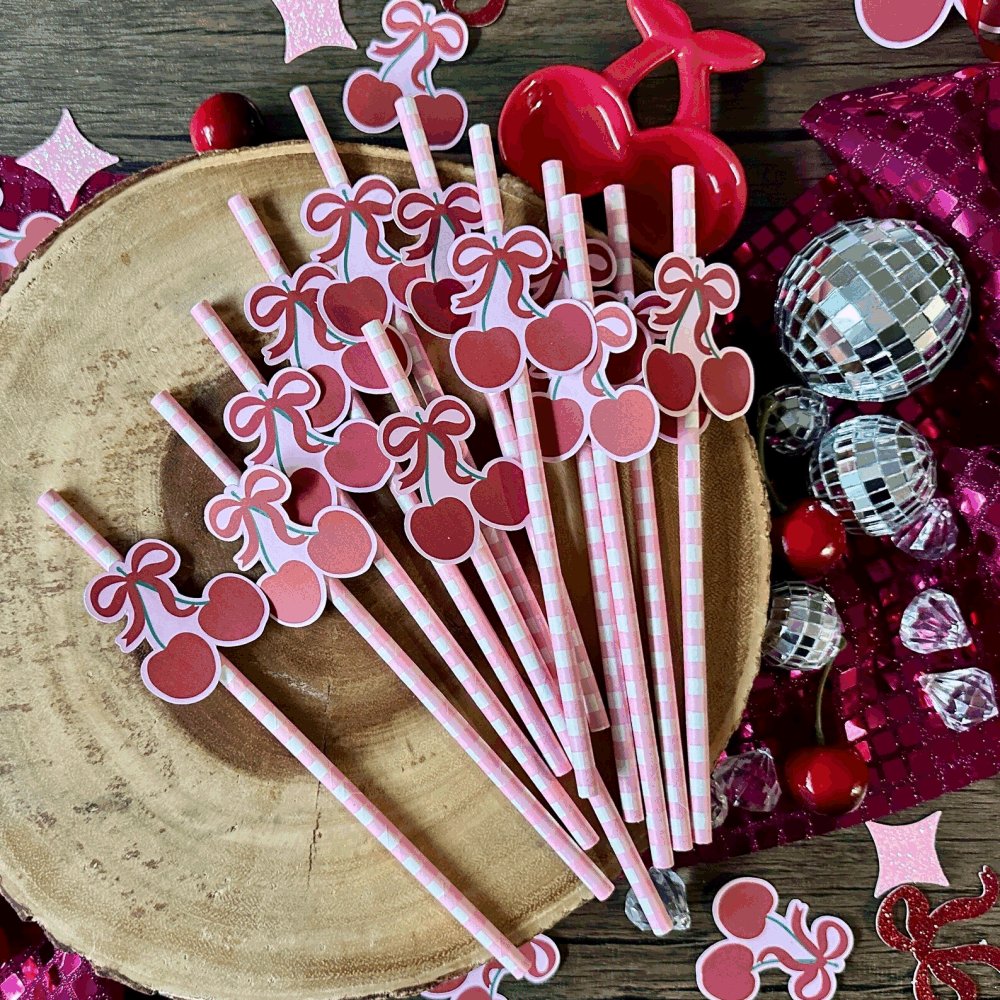 Bridal Shower Straws