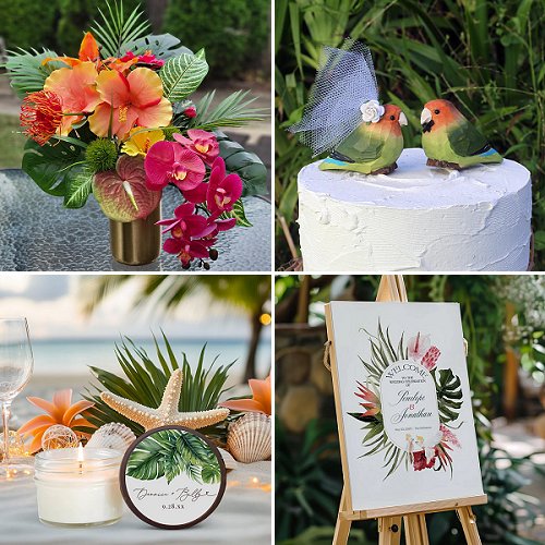 Tropical Paradise Wedding Ideas