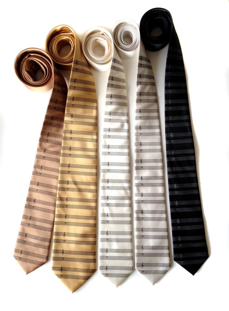 Music Theme Neckties