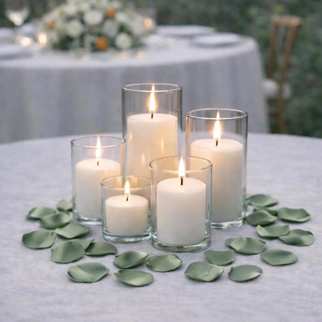 Sage Green Flower Petals