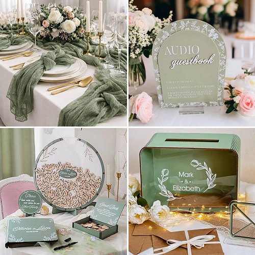 Sage Green Timeless Wedding