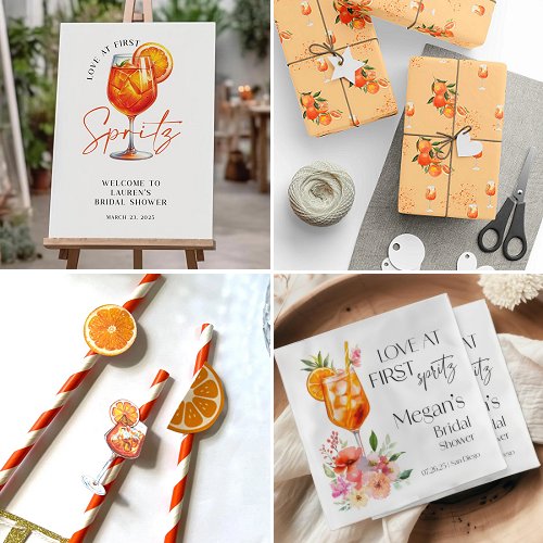 Love At First Spritz Bridal Shower