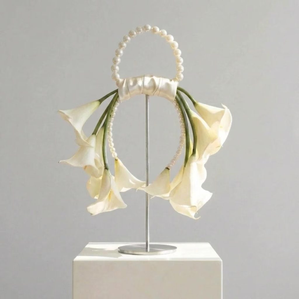 Beaded Pearl Bridal Flower Bouquet