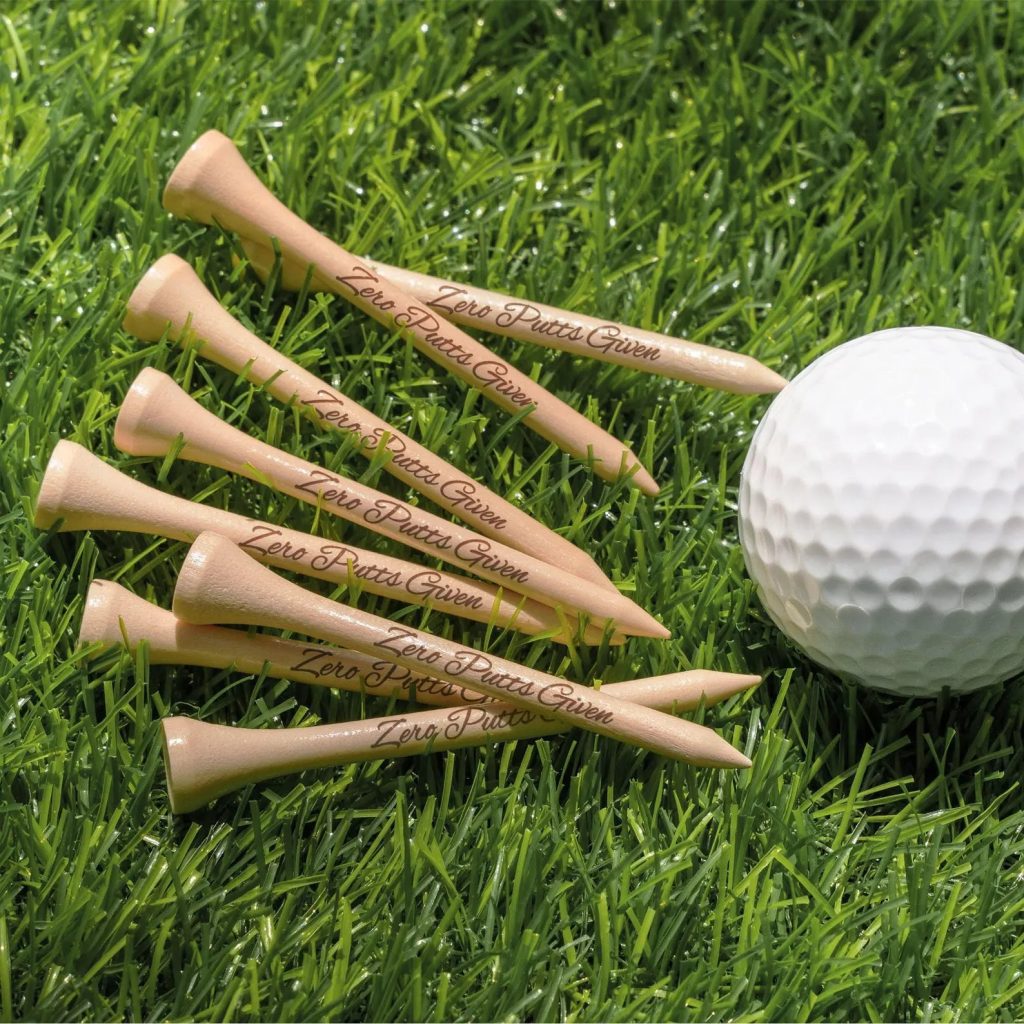 Custom Engraved Golf Tee Wedding Favors
