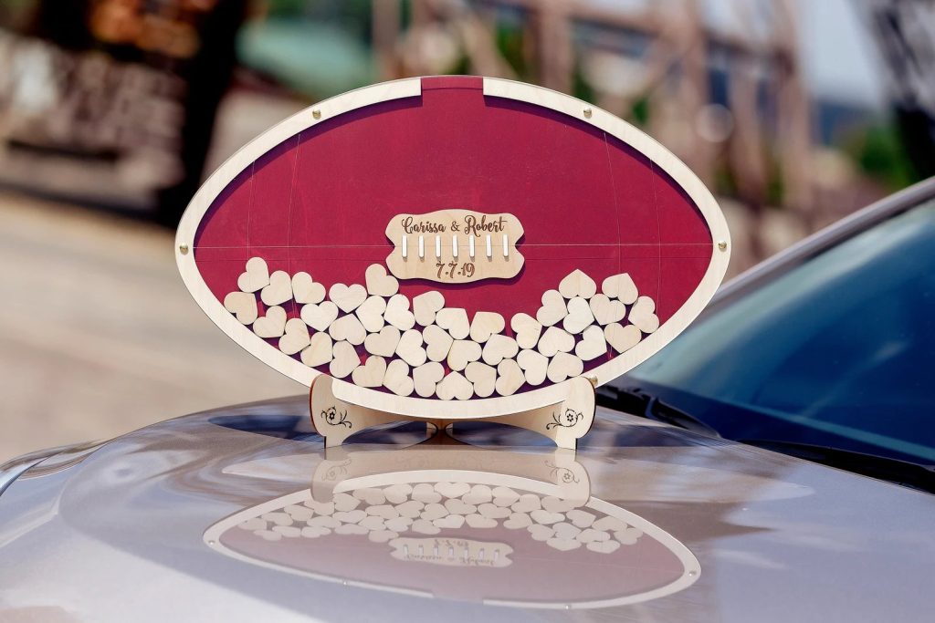 Sport Themed Wedding Guest Book